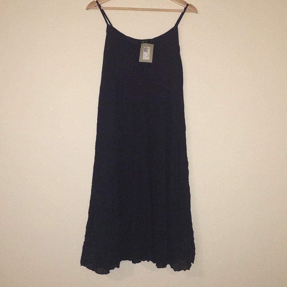 Navy tank dress